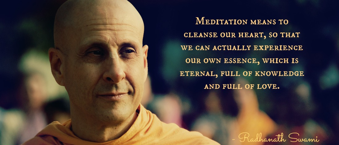 45 Understanding meditation Radhanath Swami