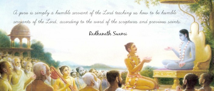 Radhanath Swami on Guru gives god's grace